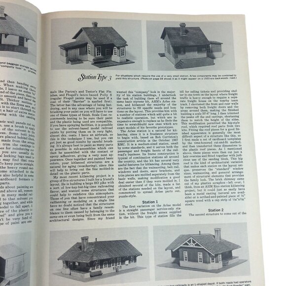RailRoad Model Magazine Craftsman 1972 Vintage December Train Enthusiast u - Picture 12 of 12